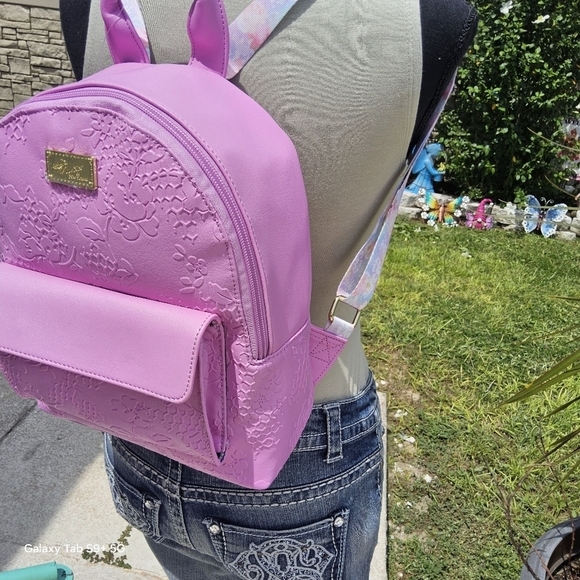 NWT MAUVE PINK LUV BETSEY BACKPACK main image 4